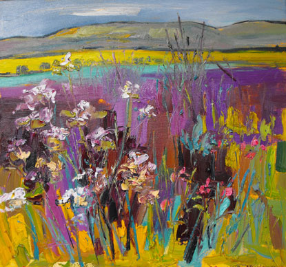 Purple Hedgerow, Carnbee