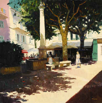 Shaded Square, Menton