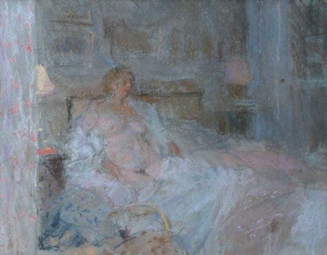 Nude on a Bed