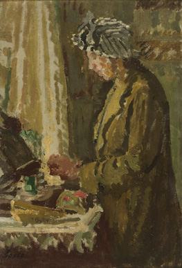 A Lady at her Toilette