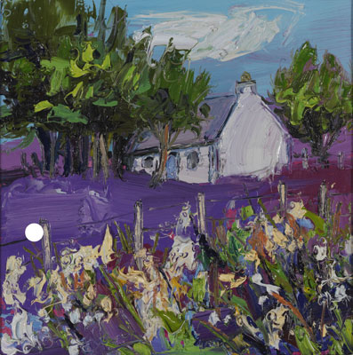 White Flowers and Cottage, Talisker
