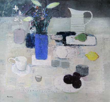 Still Life on a White Cloth