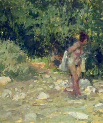 Bather in a Stream