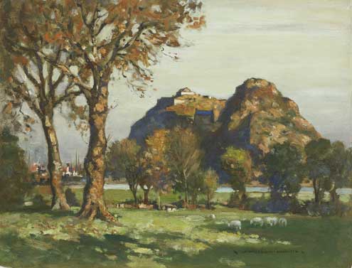 View of Dumbarton Castle