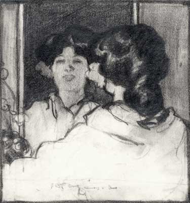 Portrait of Jean Maconochie in the Mirror