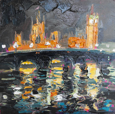 Westminster Bridge at Night