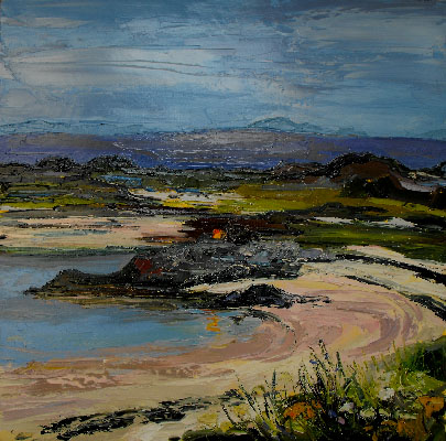 Campfire on the Beach, Morar