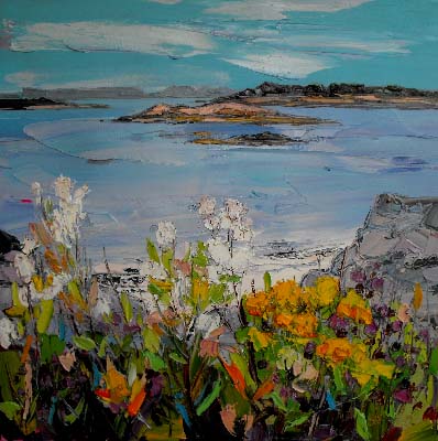 White Sand, Yellow Flowers, Morar