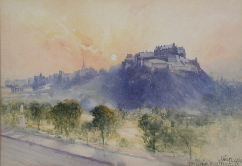 Edinburgh Castle from Princes Street