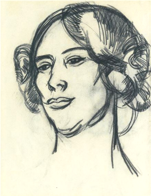 Portrait of Meg 