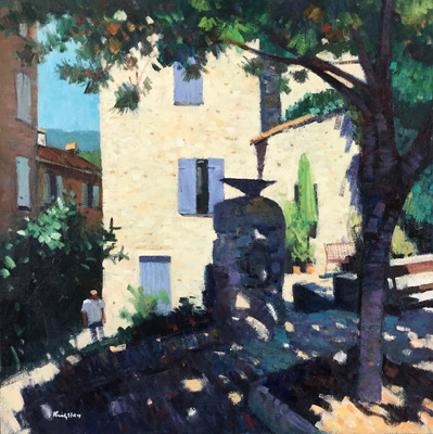 Morning Shadows, Fayence