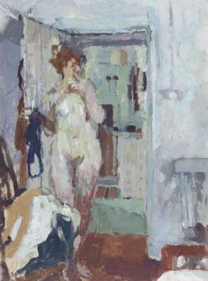 Nude in Doorway