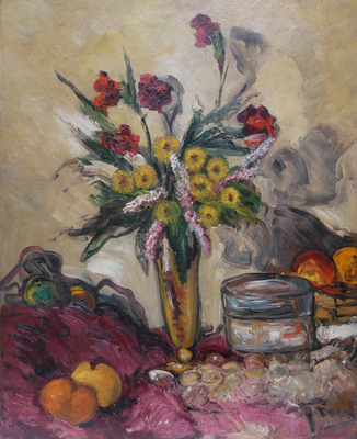 Still Life with Flowers and Fruit