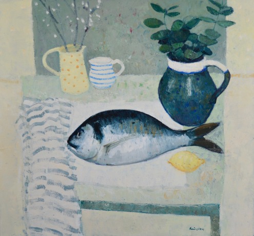 Still Life with Sea Bream