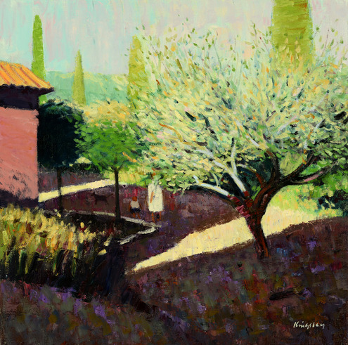 Sunlit Olive Trees, N.D. de Pepide