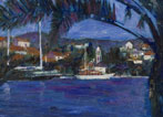 Cavtat Harbour and Palms