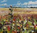 White Flowers at Harvest Time, Somerset