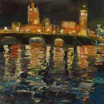 Westminster Bridge at Night