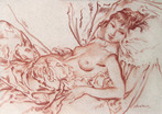 A Reclining Female Nude