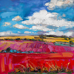 Big Clouds over Ploughed Fields, Aberdeenshire