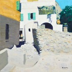 Cobbled Street, Corbara