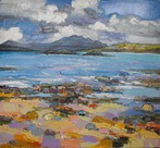 Cuillins from the Beach