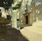 Evening Shadows, Fayence