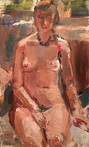 Seated Nude Woman