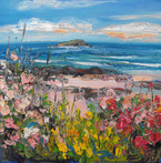 Flowers by the Shore, North Berwick