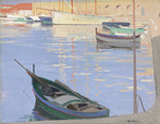 Harbour Scene, Cote d'Azur