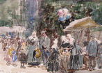 Market Day, Zwolle, Holland