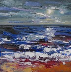 Moonlit Waves, Aldeburgh