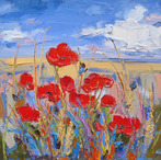 Poppies and Wheat