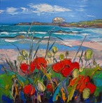 Poppies by the Shore, North Berwick