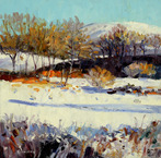 Snow Covered Fields, Strachur