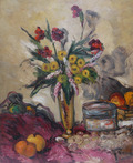 Still Life with Flowers and Fruit