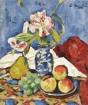 Still Life with Fruit and Flowers