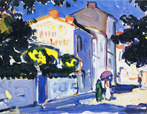 Sunlit Street, Royan