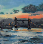 Tower Bridge at Dusk from Bermondsey