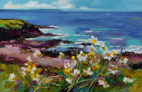 White Flowers on the Clifftop, Rinagree