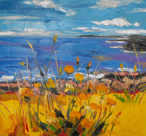 Yellow Flowers, looking towards Portrush